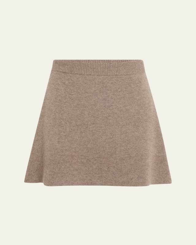 Clare Cashmere Mini Skirt
